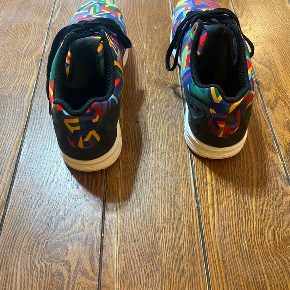 ❌SOLD❌Adidas ZX Flux Multi-Color Mens 10.5 - Picture 4 of 9